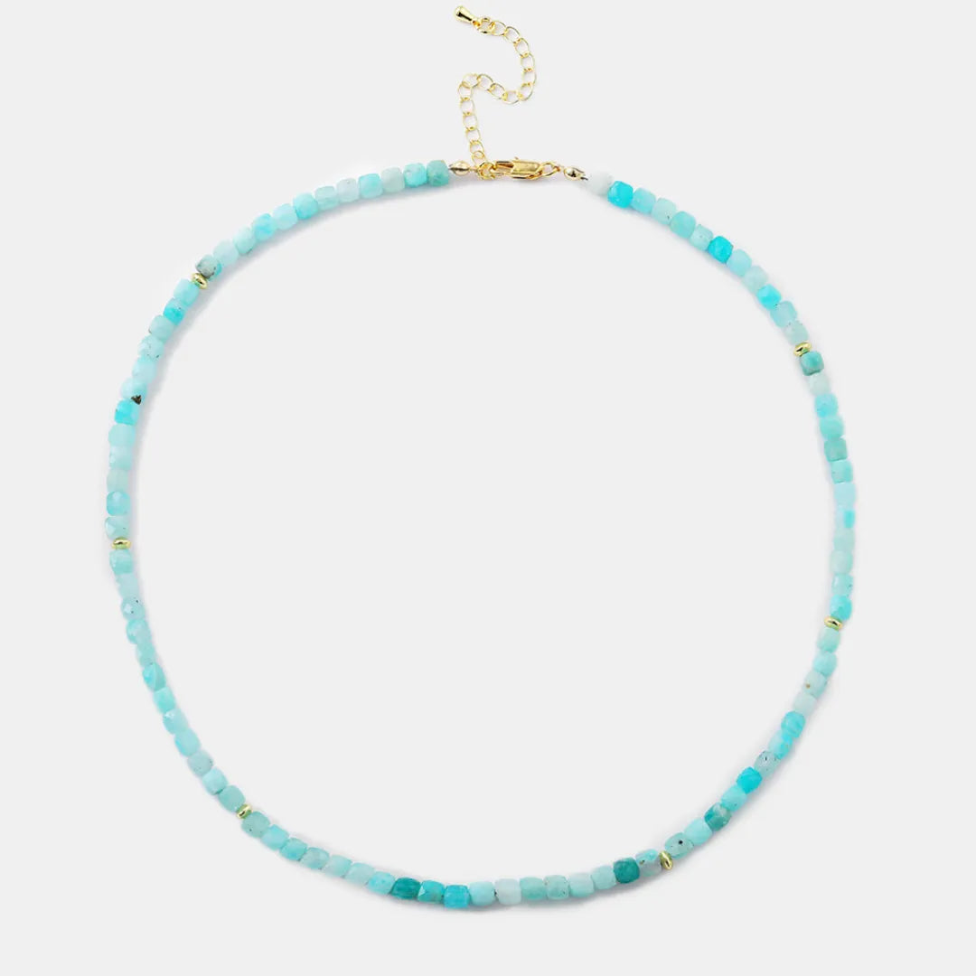 Collier Amazonite "Lueurs d'Aube"