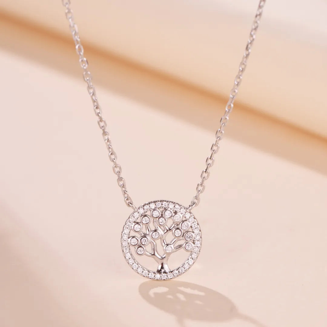 Tree of Life Necklace "Radiant Harmony" Silver