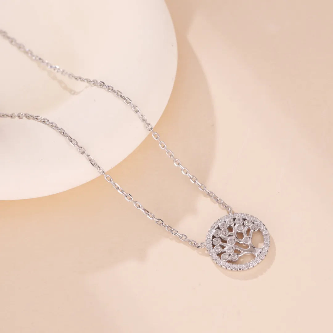 Tree of Life Necklace "Radiant Harmony" Silver