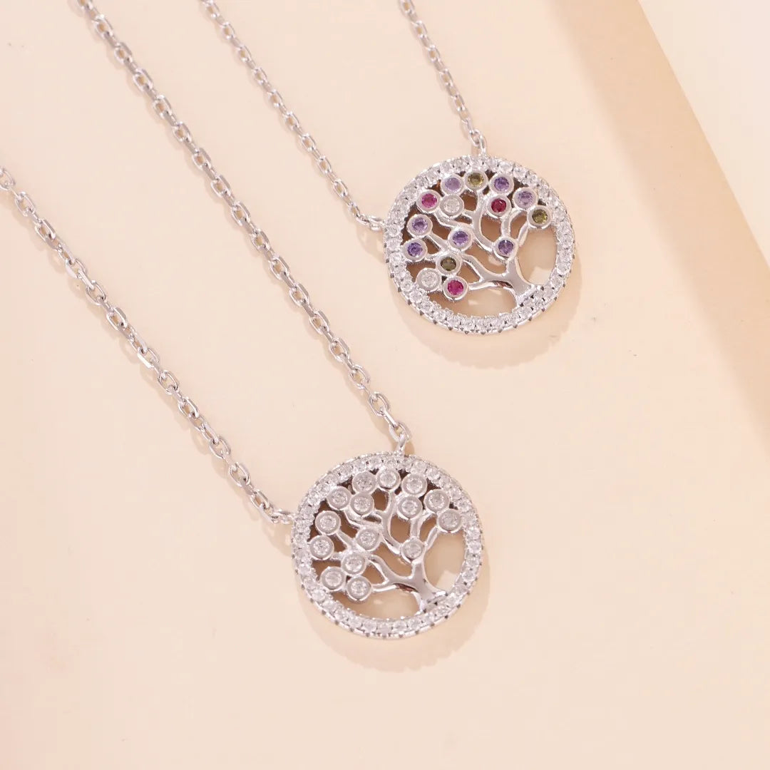 Tree of Life Necklace "Radiant Harmony" Silver