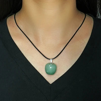 Aventurine Necklace "Heart's Serenity"
