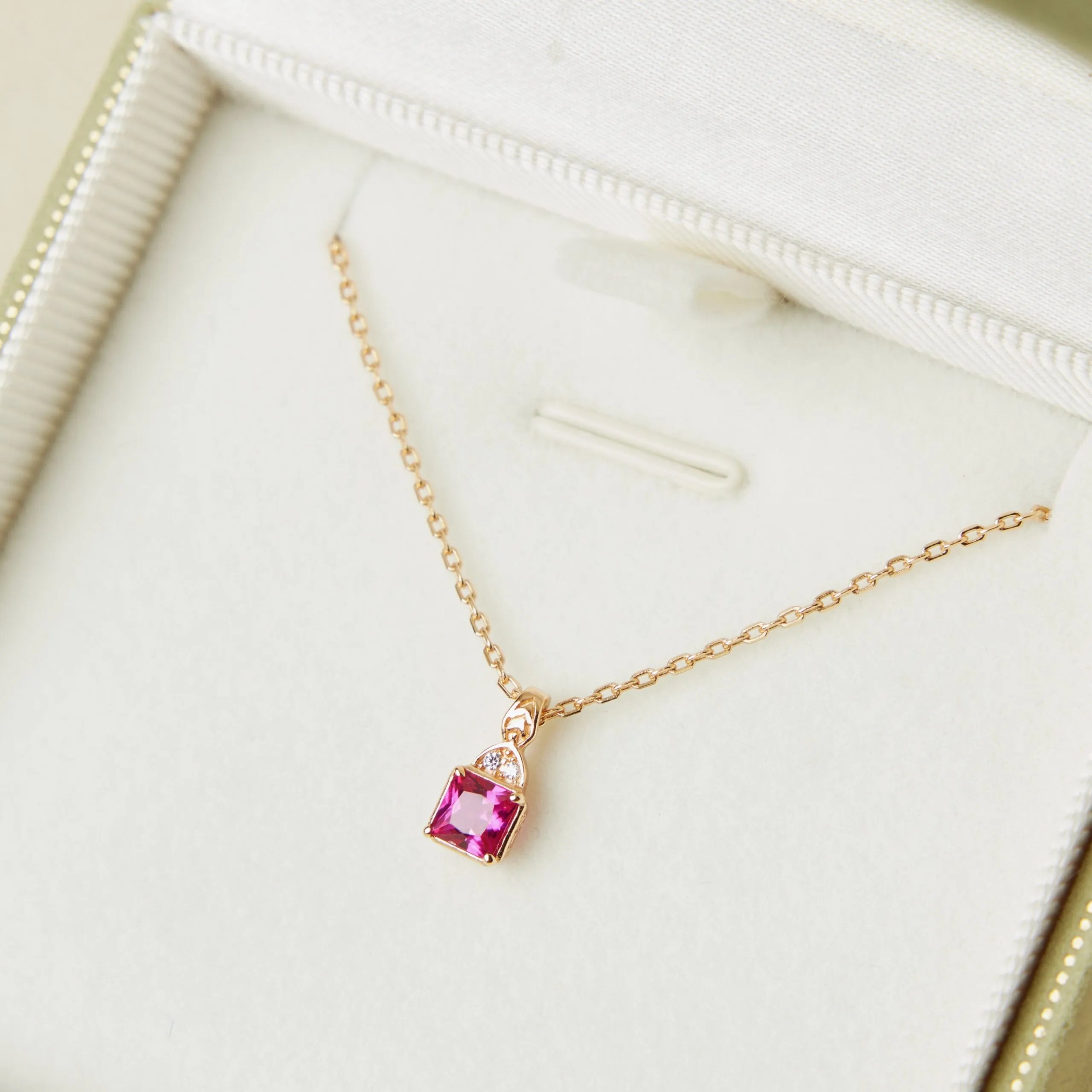 Kette Karneol "Perfekte Harmonie" Vergoldet Silber