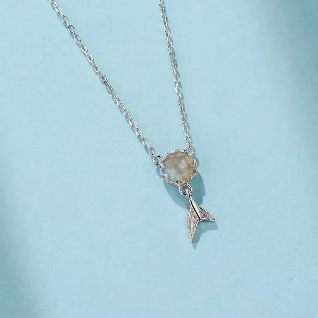Collana Labradorite "Sirena Magica" Argento