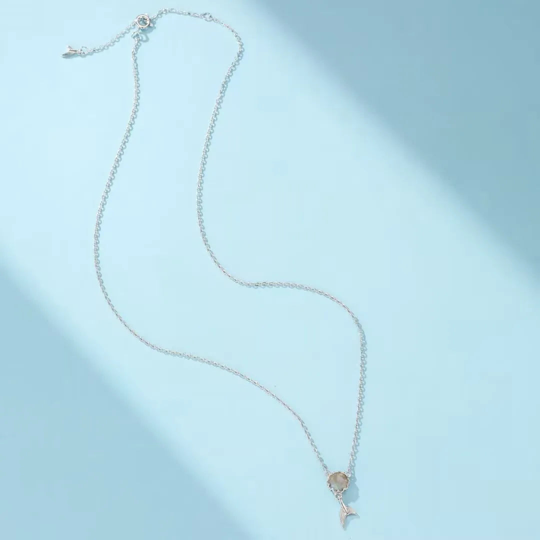 Collana Labradorite "Sirena Magica" Argento