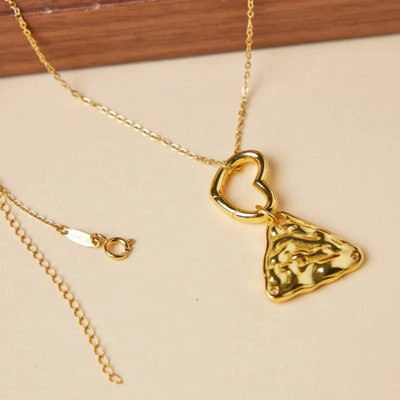 Halskette Böses Auge Achat "Goldene Wache" Vergoldet Silber