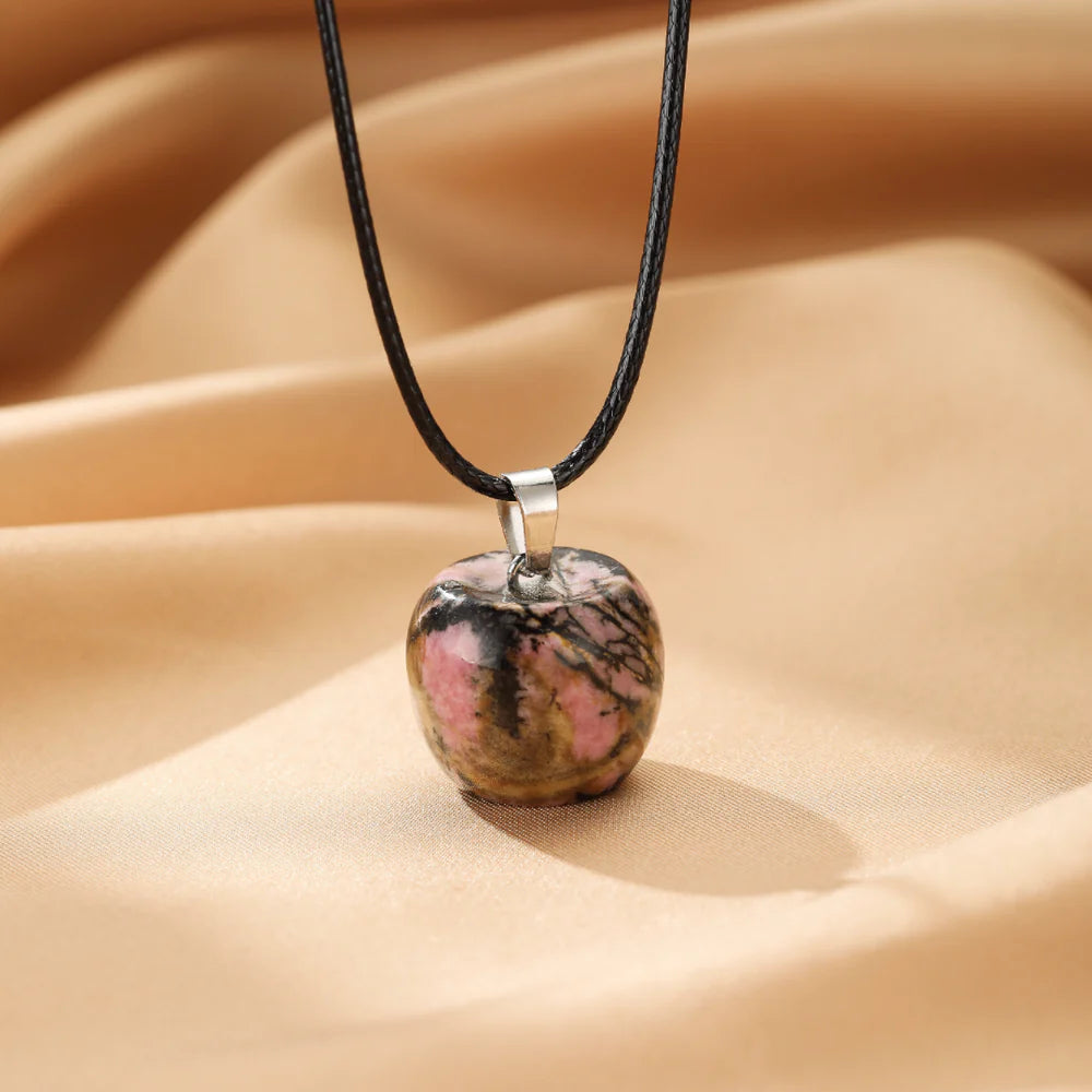 Rhodonite Necklace "Natural Softness"