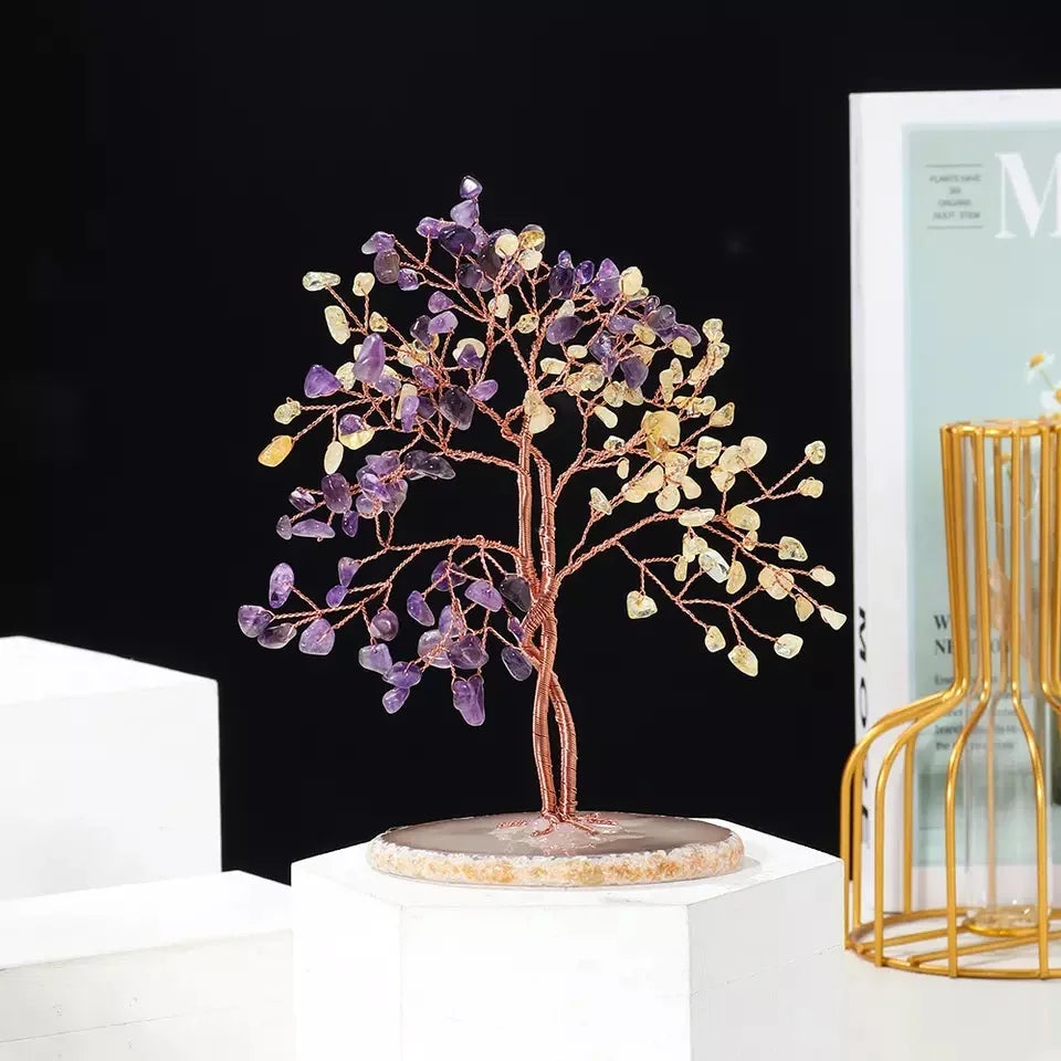 Les Aimés – Lebensbaum aus Natursteinen