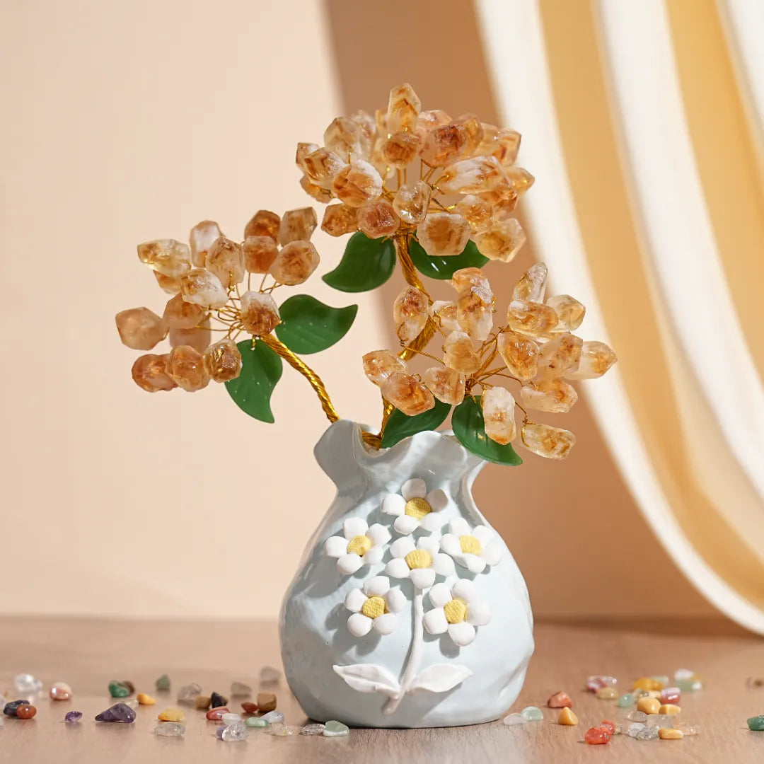 Vitality Flowers - Tree of Life in Citrine