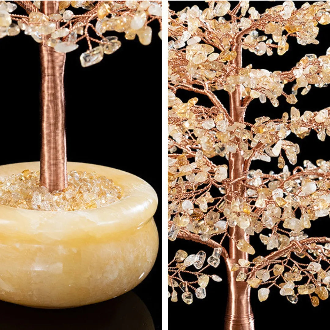 Force de Nature - Großer Lebensbaum aus Citrin