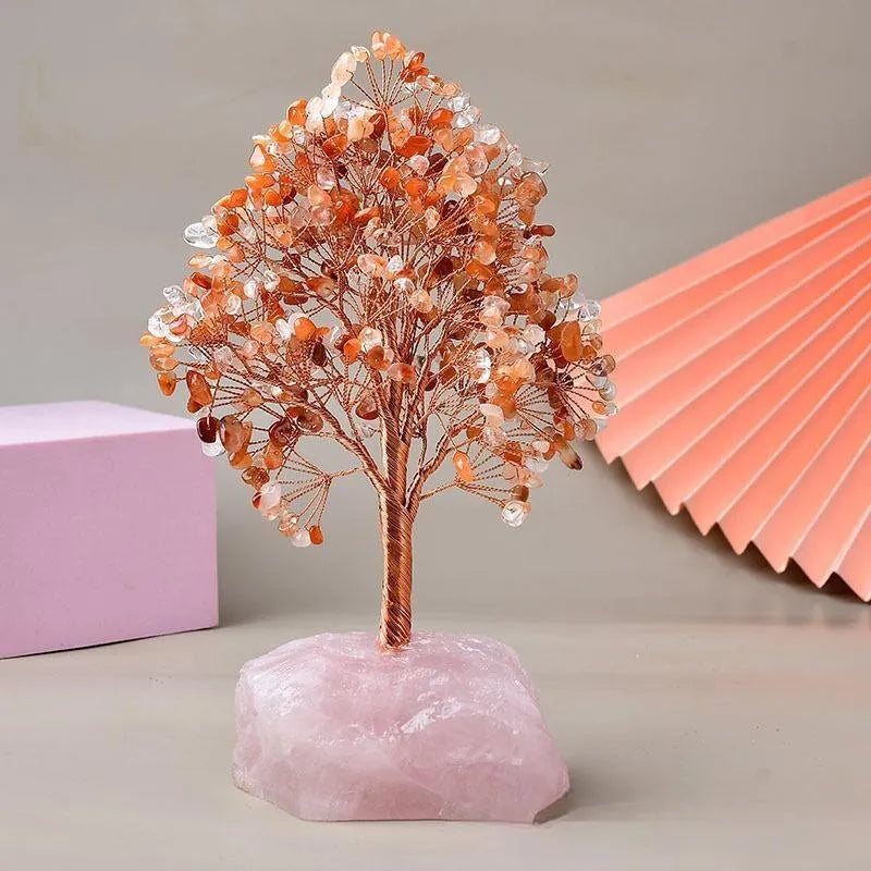 red agate money tree Joie de Vivre