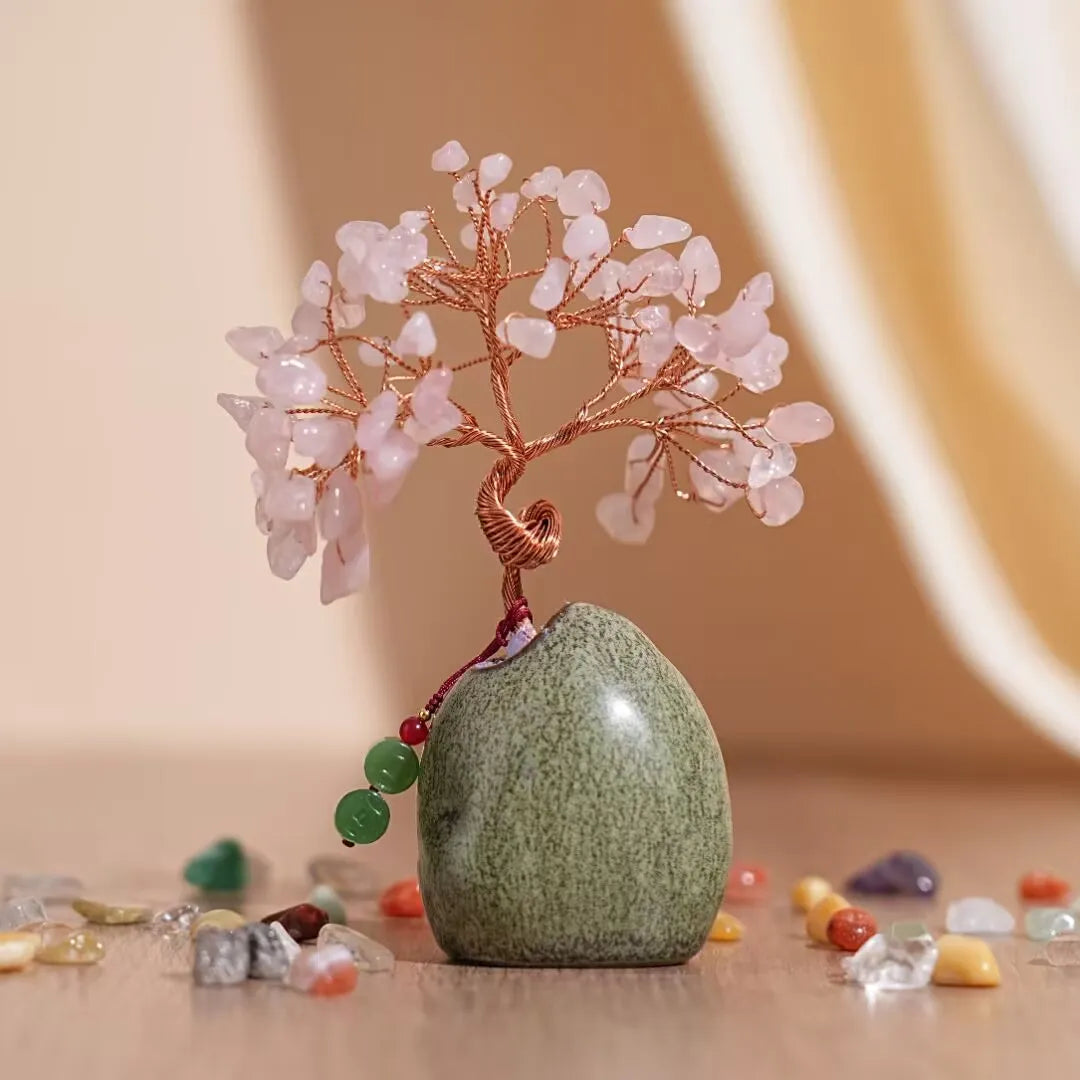 Innere Harmonie - Lebensbaum aus Natursteinen