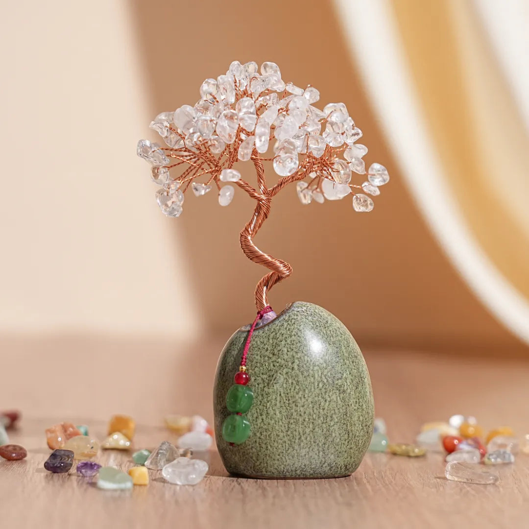 Innere Harmonie - Lebensbaum aus Natursteinen