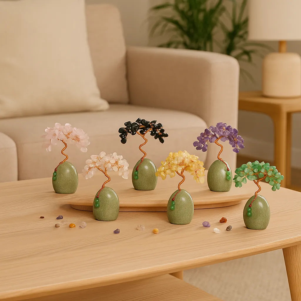 Innere Harmonie - Lebensbaum aus Natursteinen