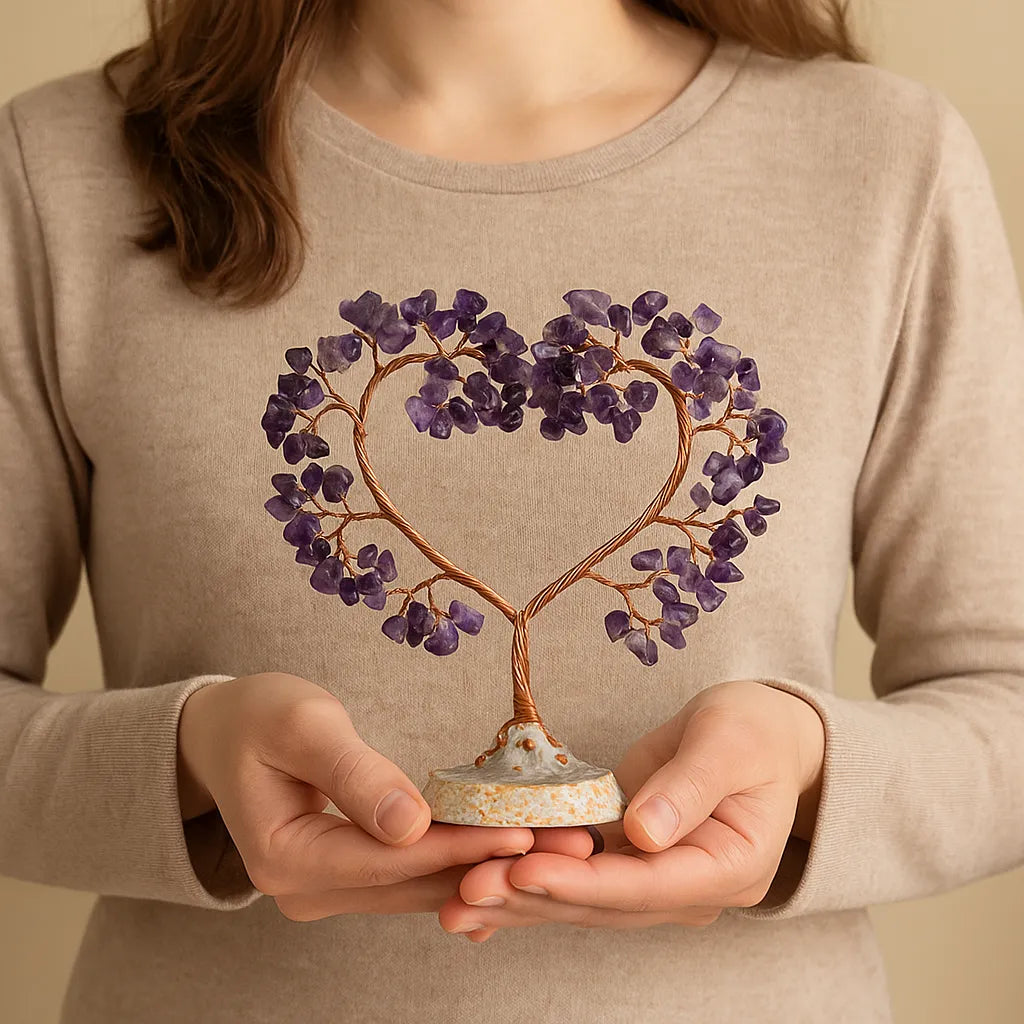 Liebesruhe - Lebensbaum aus Natursteinen