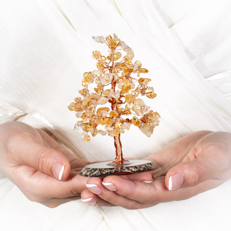 Serenity - Tree of Life in the Shape of Citrine Fir