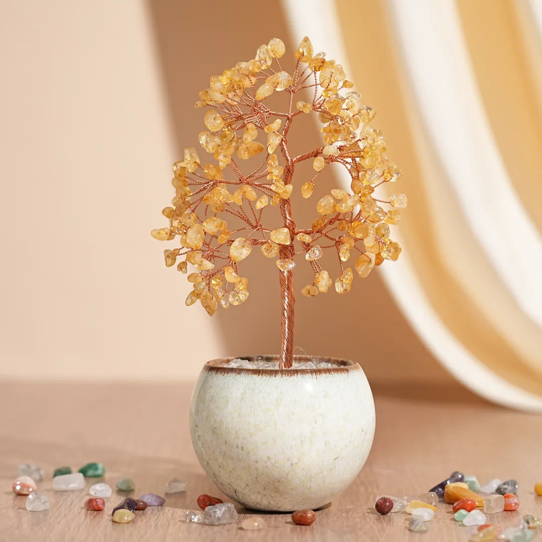 Serenity and Balance - Tree of Life in Natural Stones