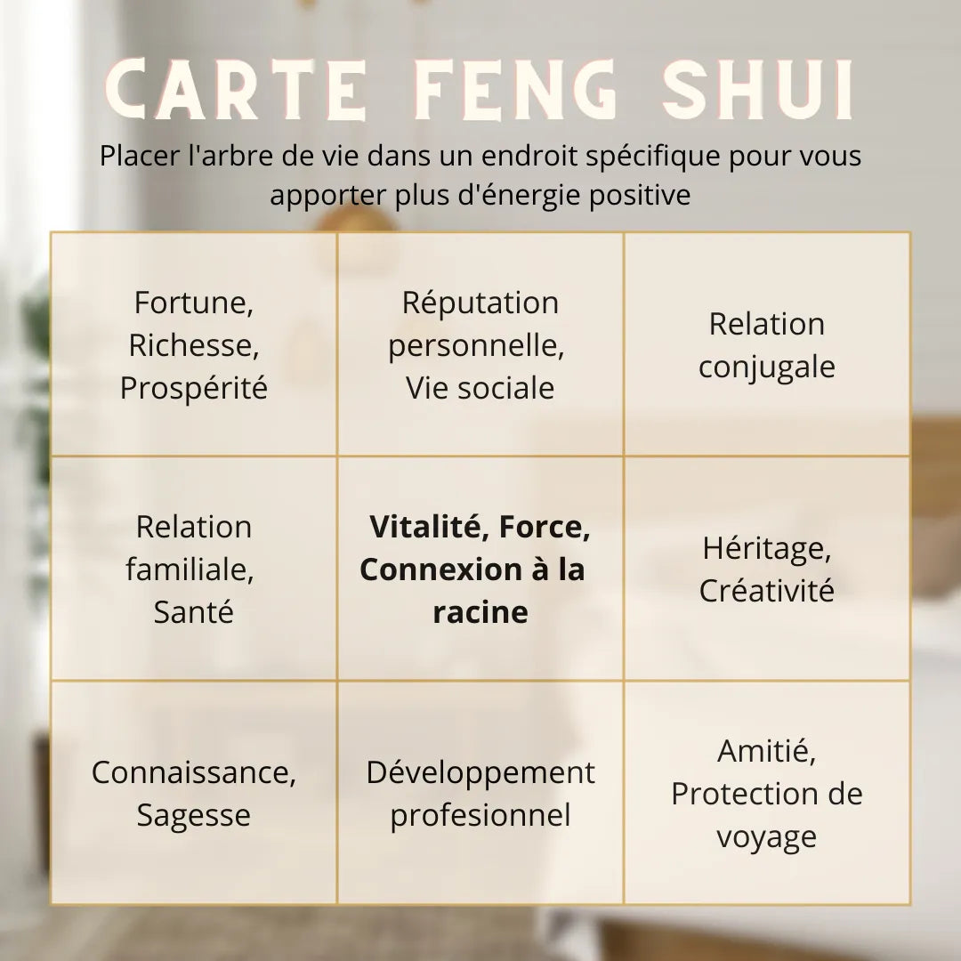 Les Aimés – Lebensbaum aus Natursteinen