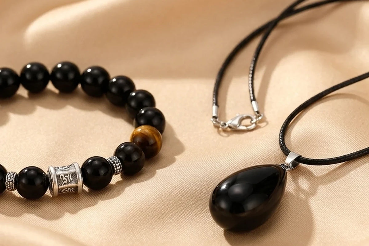 Bijoux Obsidienne : des talismans discrets et puissants