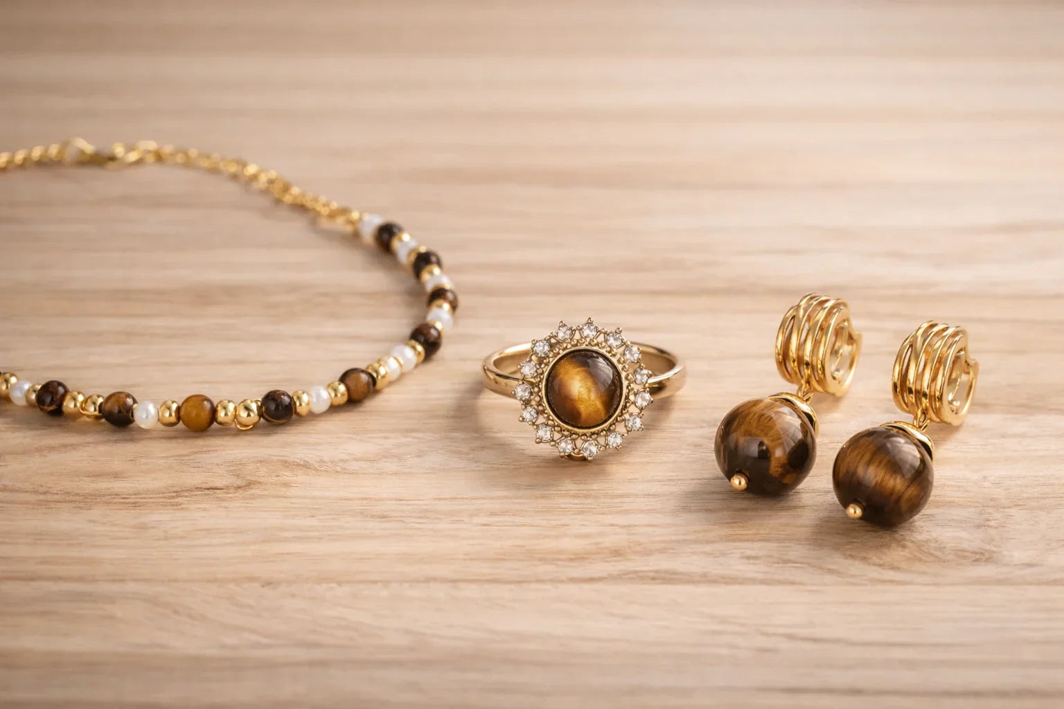 Bijoux en Œil de tigre : Élégance et Énergie