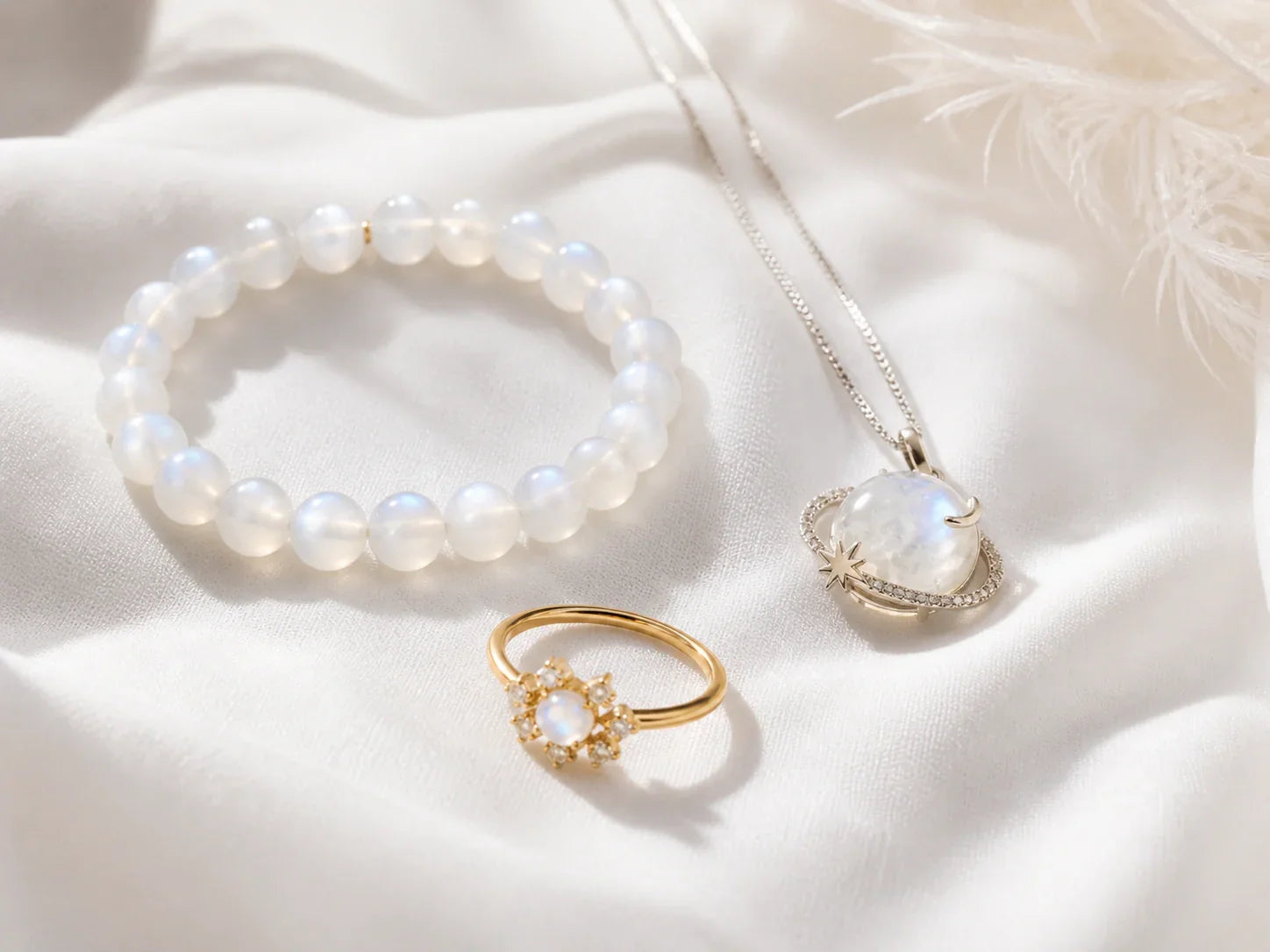 Bijoux en Pierre de lune : Élégance et Énergie