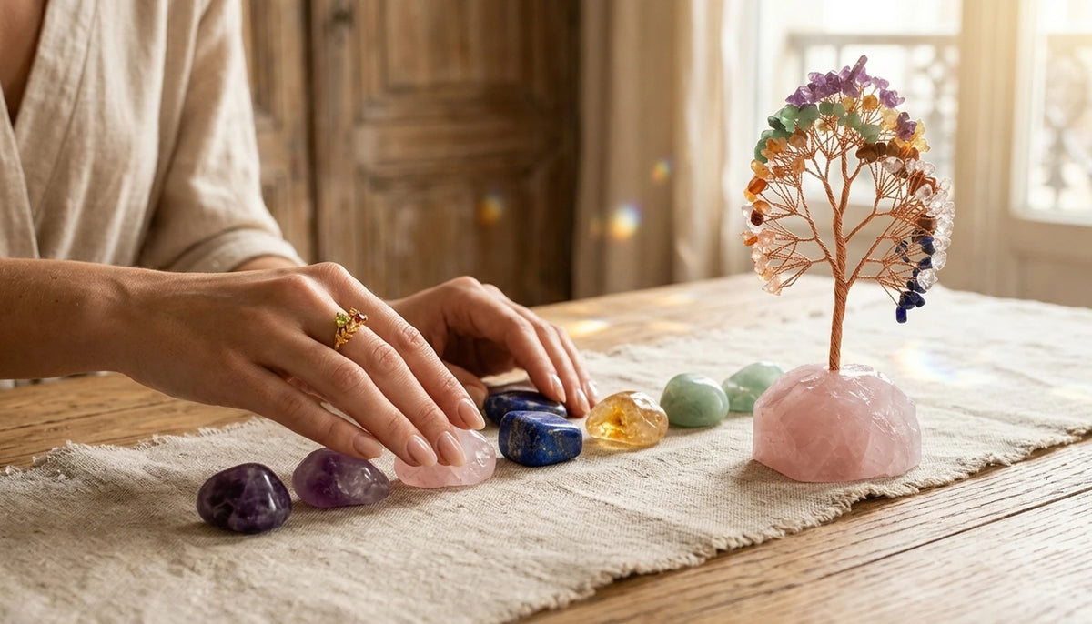 Comment choisir les pierres naturelles pour un arbre de vie ?