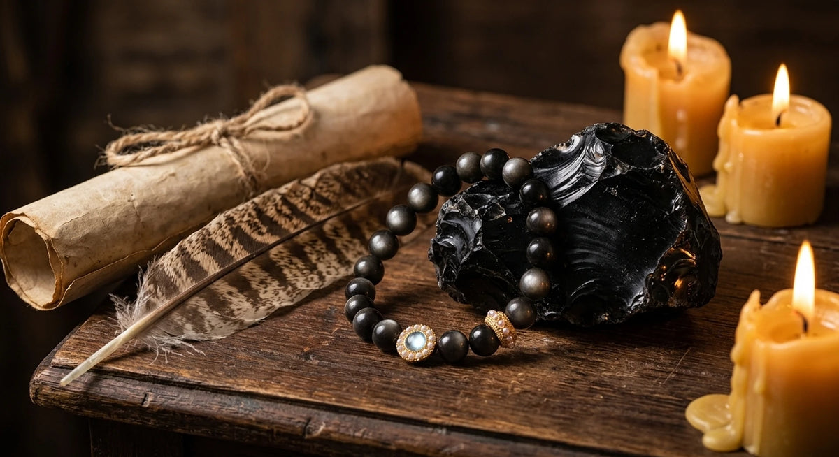 Obsidienne et traditions ancestrales : vertus et symboles