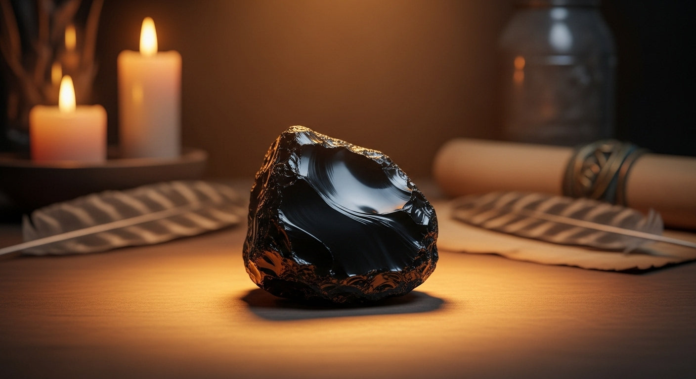 Obsidienne et traditions ancestrales : vertus et symboles