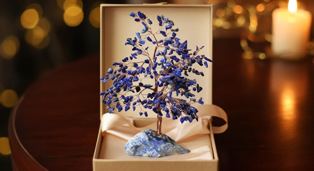 Why is giving a Lapis Lazuli Tree of Life a unique idea?