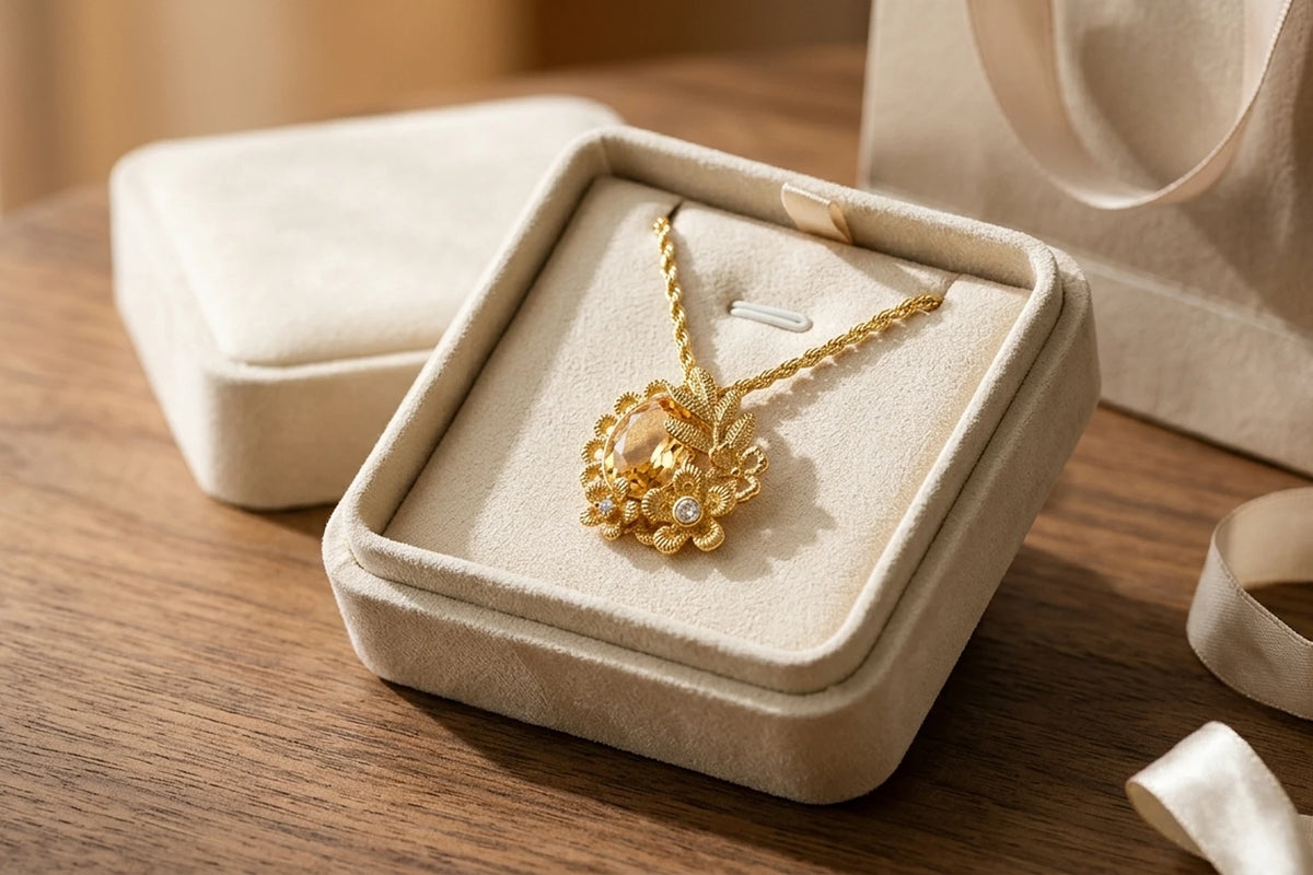 Offrir un bijou citrine : une idée idéale pour un cadeau significatif