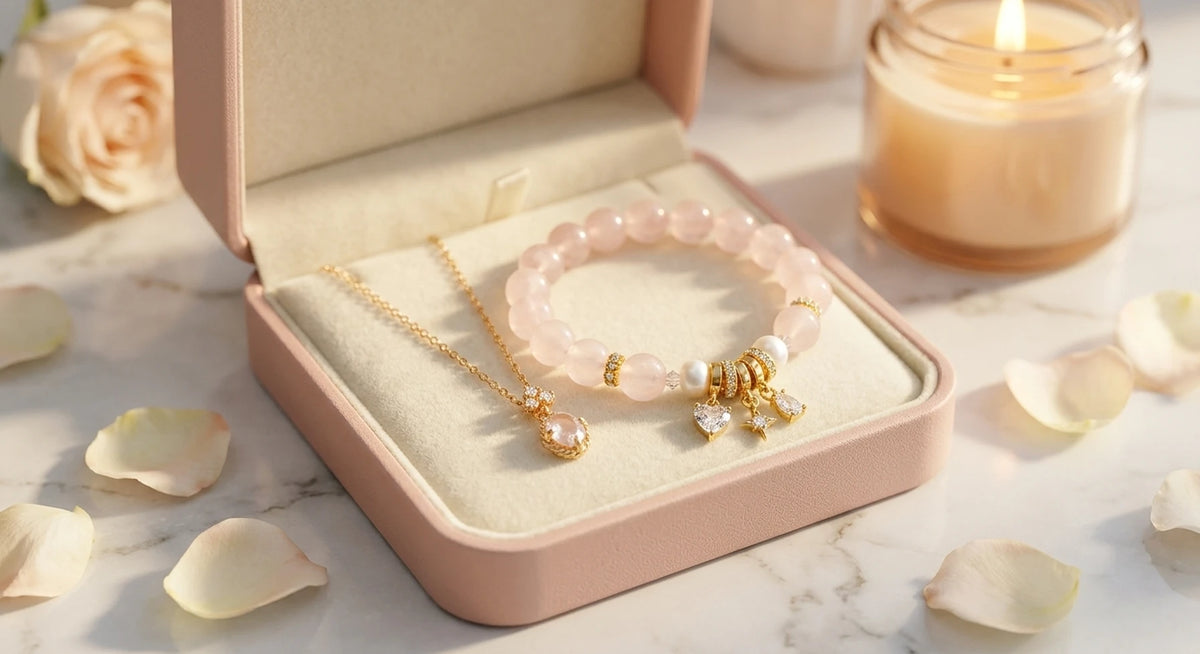 Offrir un Bijou en Quartz Rose : Une Idée Cadeau Chargée de Sens et de Symbolisme