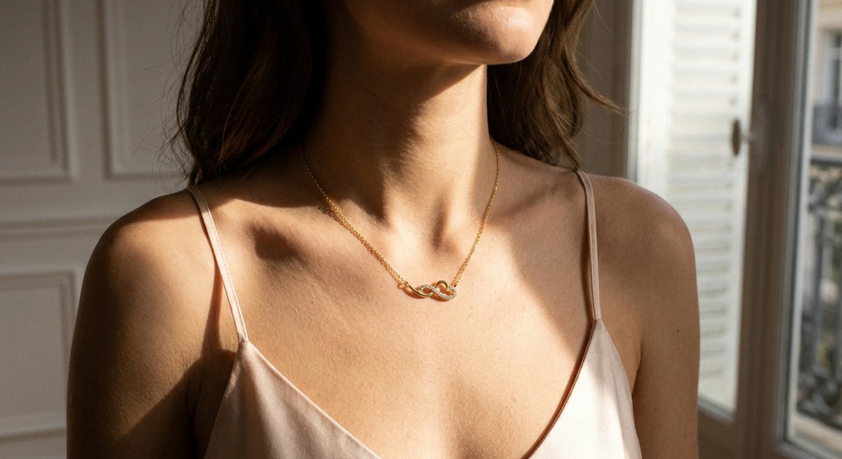 Quel bijou avec symbole Infini choisir selon son style ?