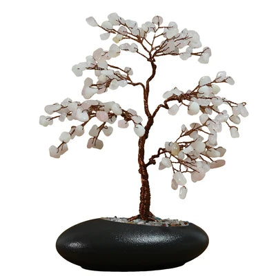 Douceur Amoureuse - Arbre de Vie en Quartz Rose