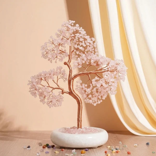 Triple Harmonie - Arbre de Vie en Pierres Naturelles