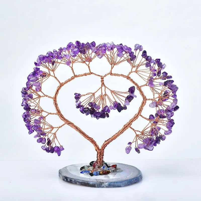 Amour - Lebensbaum aus Amethyst