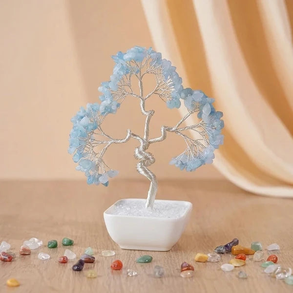 Douceur Harmonieuse - Arbre de Vie en Pierres Naturelles