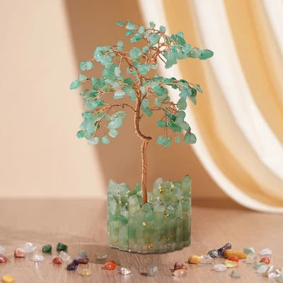 Éclat Harmonieux - Arbre de Vie en Pierres Naturelles