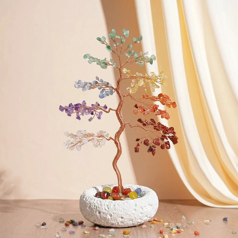 Équilibre Sacré - Arbre de Vie 7 Chakras