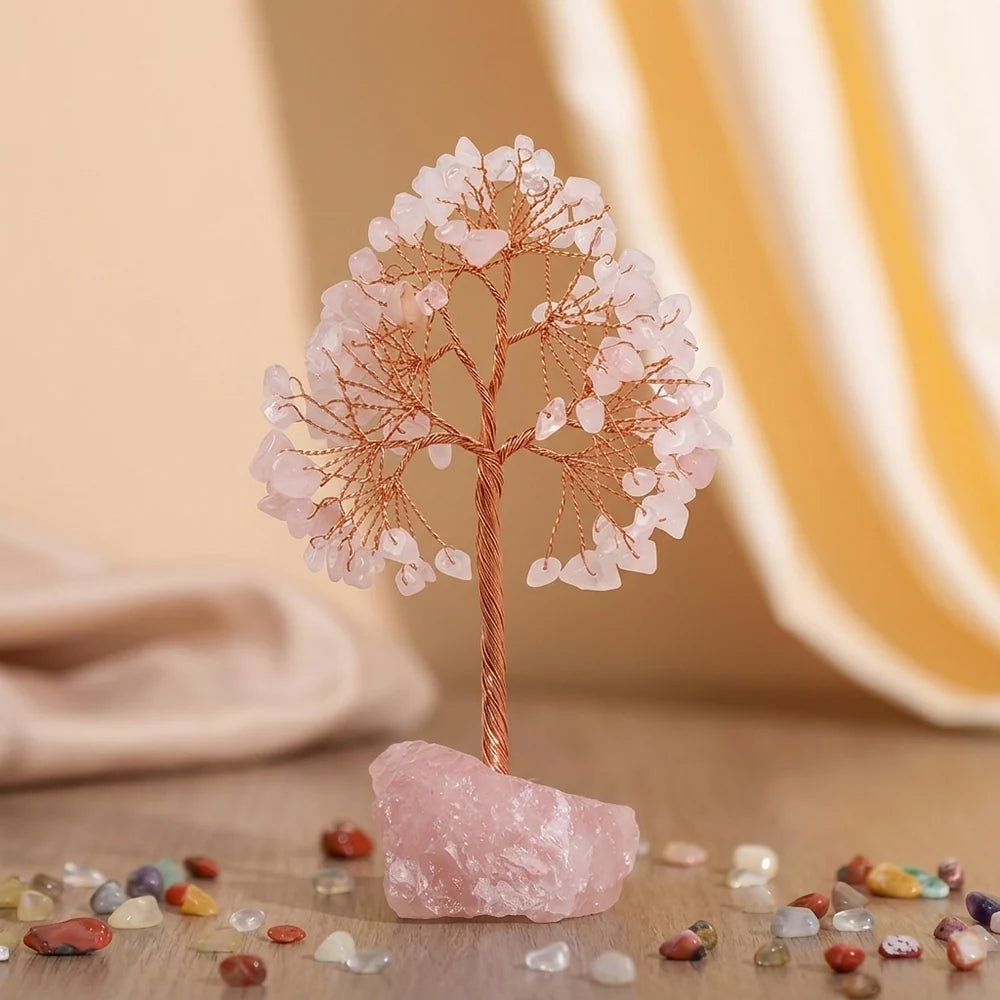 Harmonie Vibrante - Arbre de Vie en Pierres Naturelles