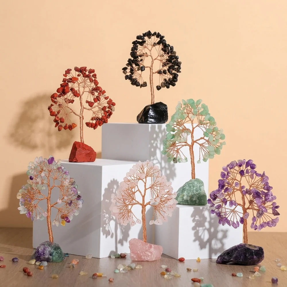 Harmonie Vibrante - Arbre de Vie en Pierres Naturelles