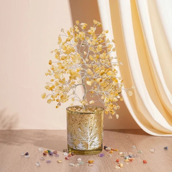 Harmonie Colorée- Arbre de Vie en Pierres Naturelles