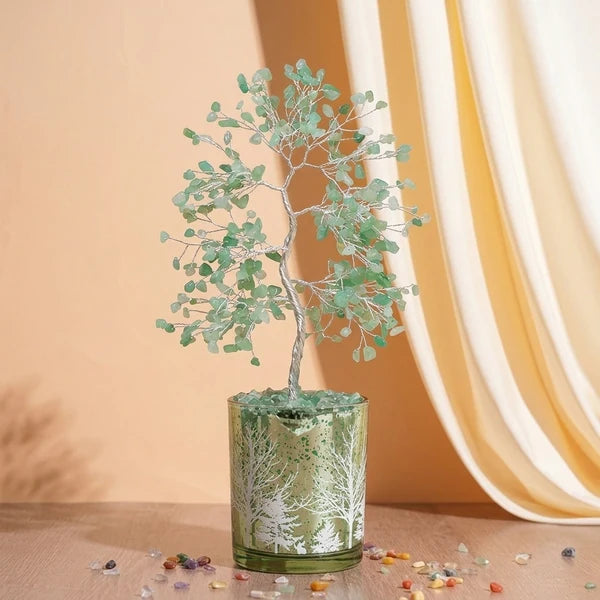 Harmonie Colorée- Arbre de Vie en Pierres Naturelles