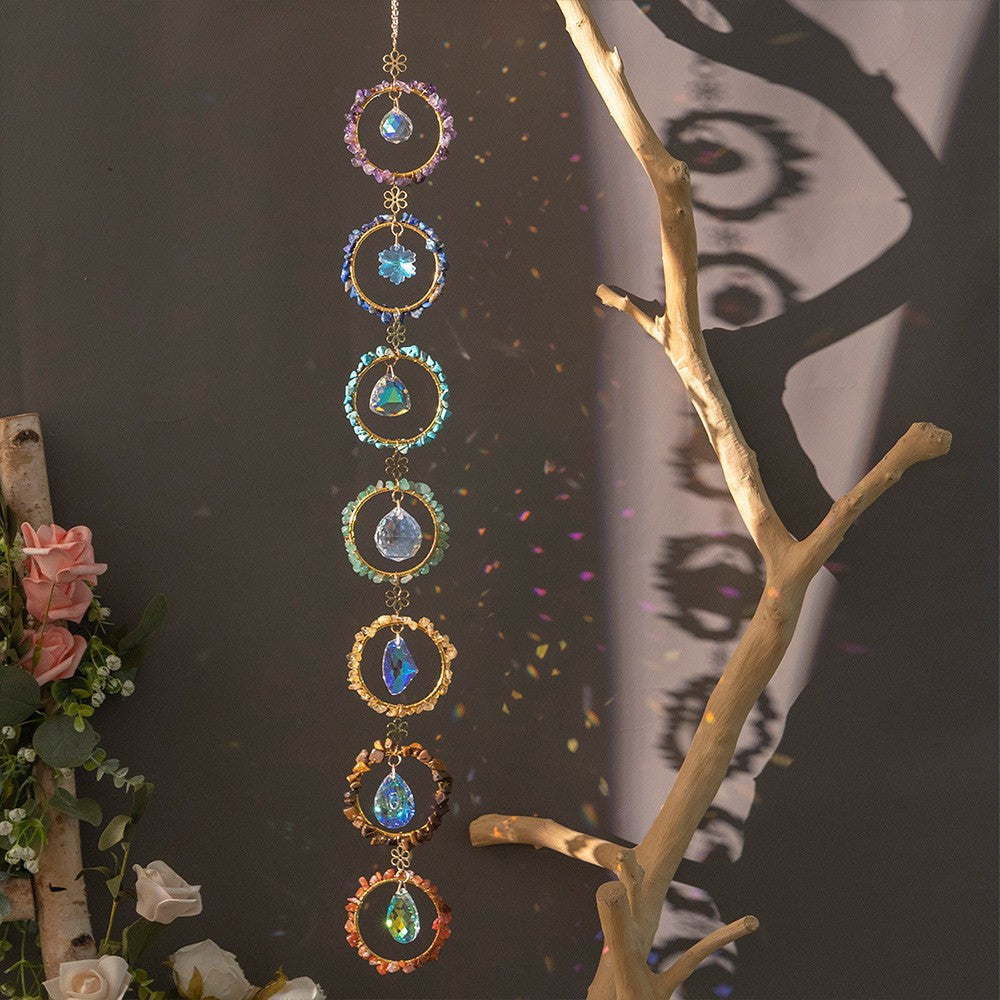 Balance - Sun Catcher in Natural Stones and Crystal