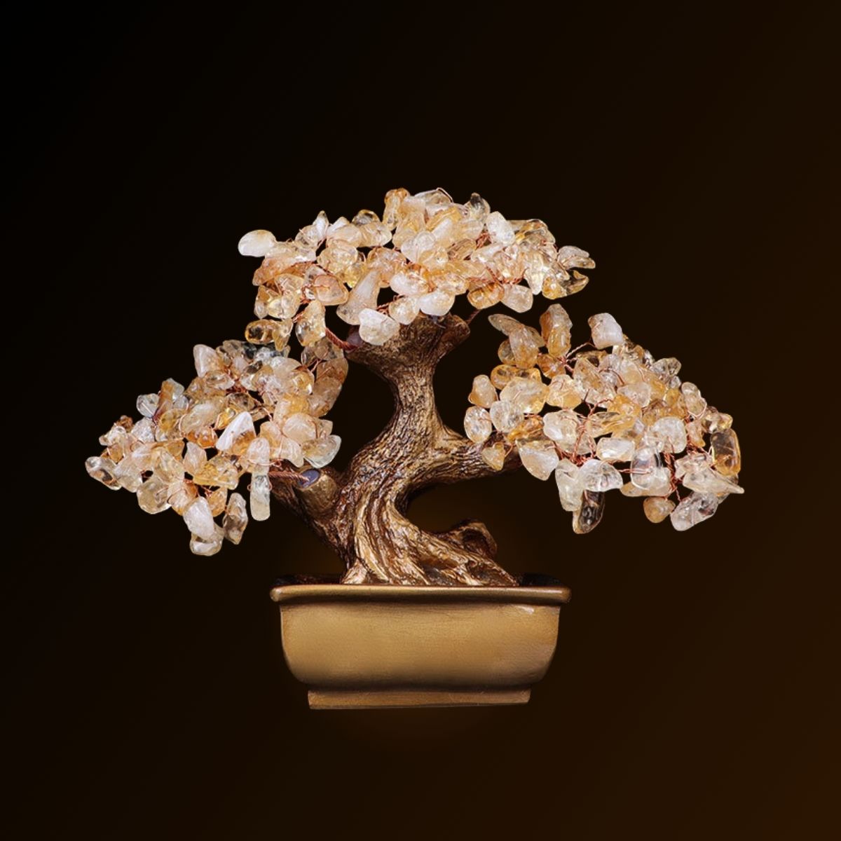 Vitalité - Árbol de la Vida en Citrina estilo Feng Shui