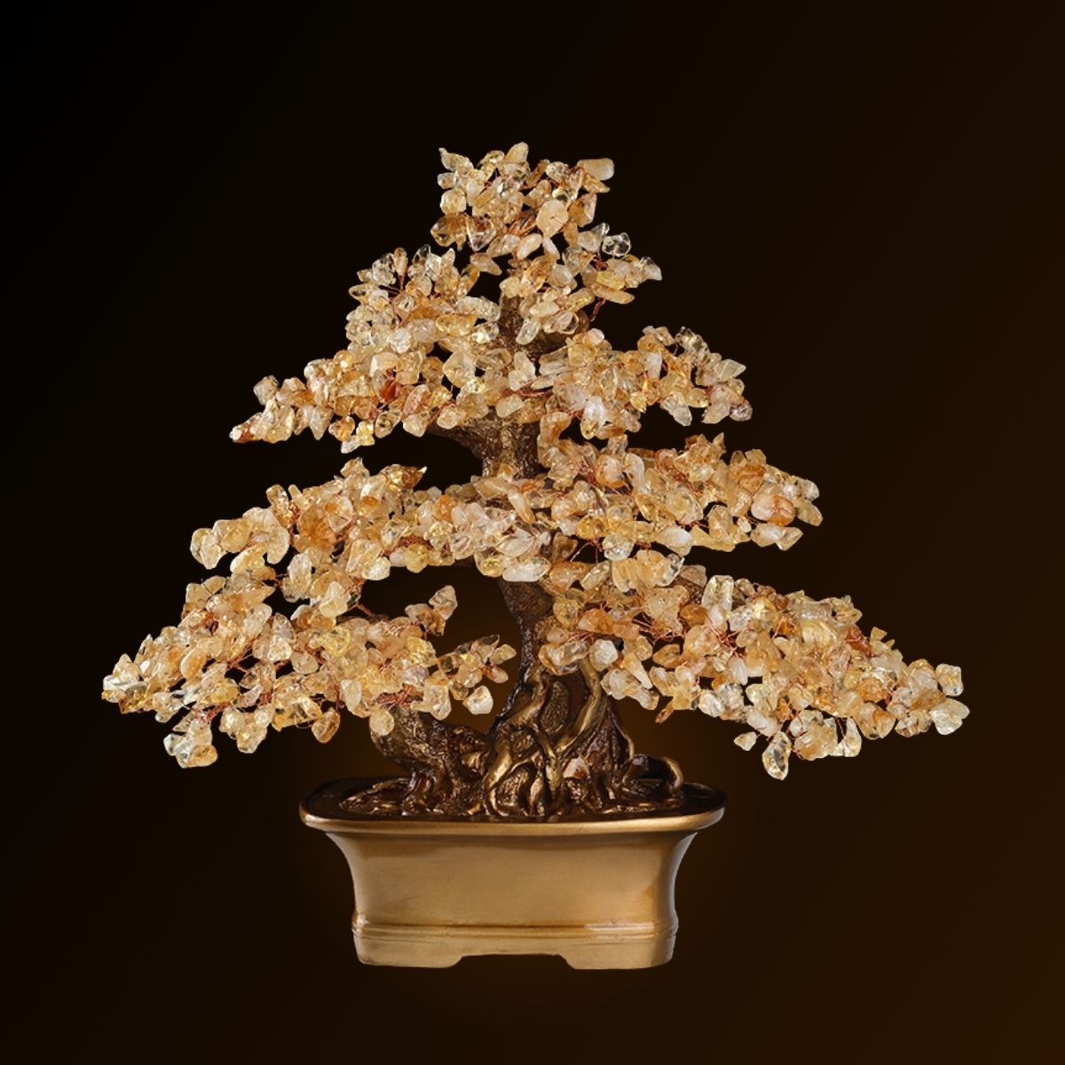 Vitalité - Árbol de la Vida en Citrina estilo Feng Shui