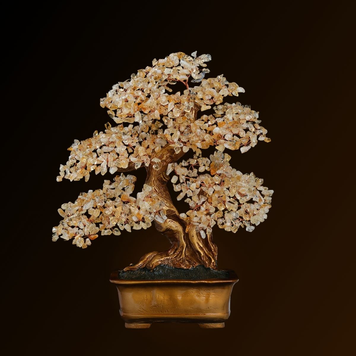 Vitalité - Árbol de la Vida en Citrina estilo Feng Shui