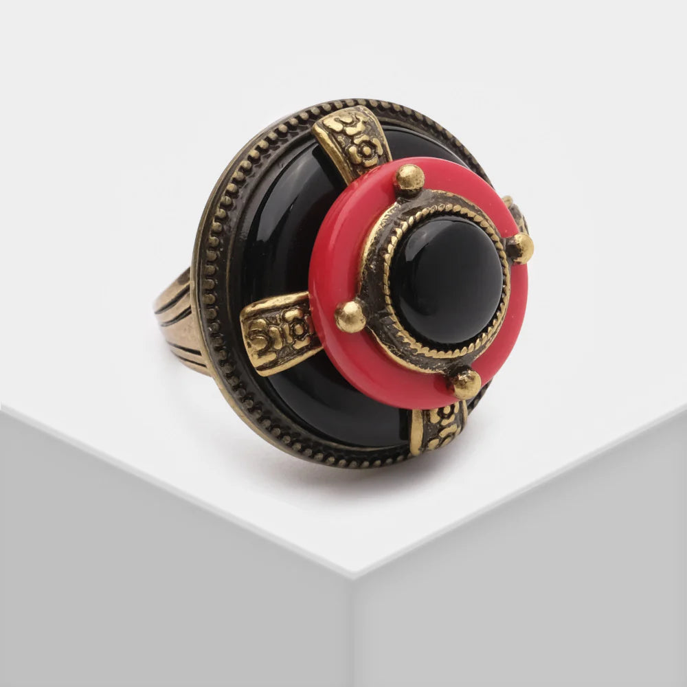 Anillo de Ágata "Maravilla de Antaño"