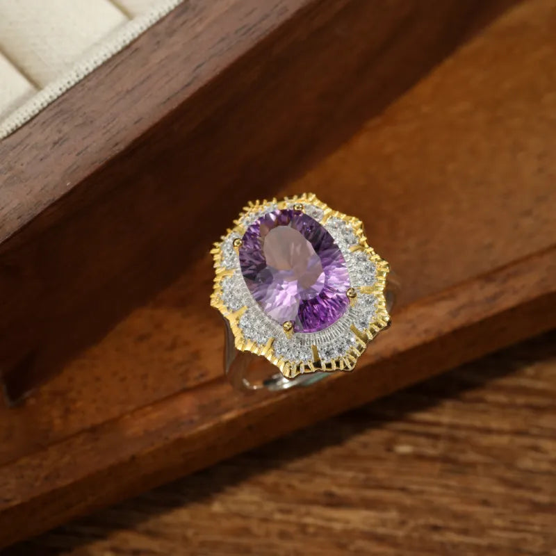 Amethyst Ring "Amethyst Wonder" Silber