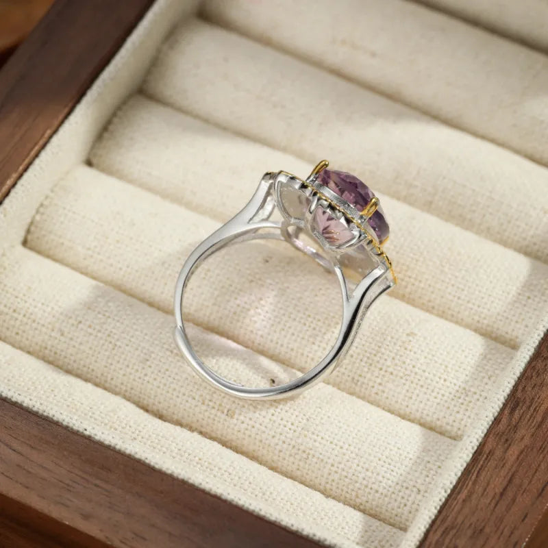 Amethyst Ring "Amethyst Wonder" Silver