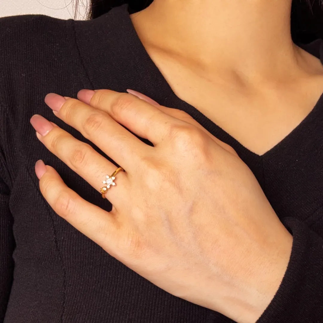 Opalring "Sternenschönheit" Silber