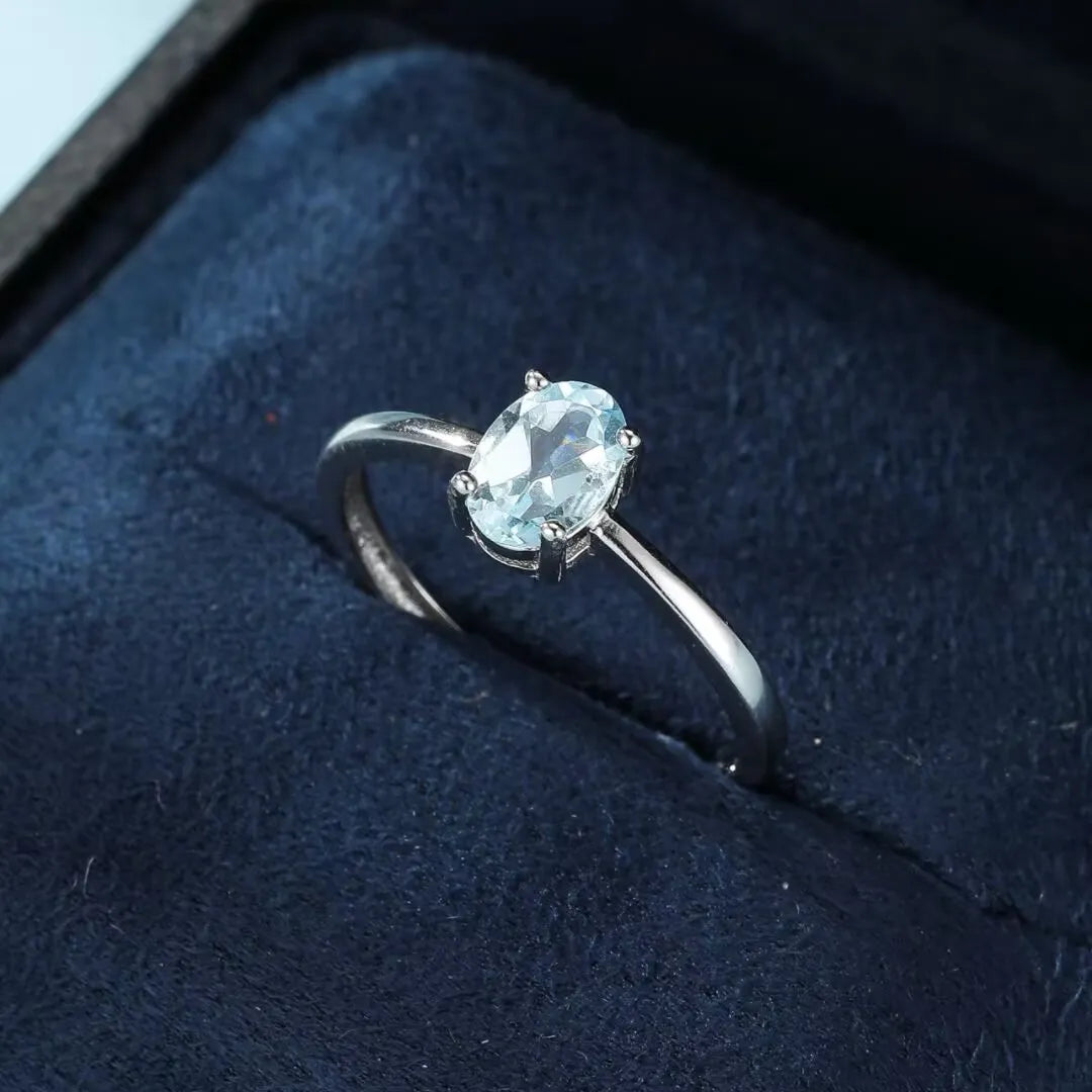 Topaz Ring "Pure Elegance" Silver